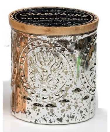 Lotion Candle - Champagne and Berries Scented Massage Candles for Self Care 5 Oz. Soy Wax Candle with Essential Oil Blends Coconut Oil and Vitamin E 35 Hour Burn Time