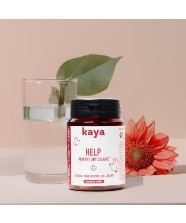Kaya Cure Joints 30 Day Treatment Joint Comfort Turmeric Meadowsweet Collagen Vitamin C 100% Natural and Vegan 60 Capsules - Buy Online on GoSupps.com