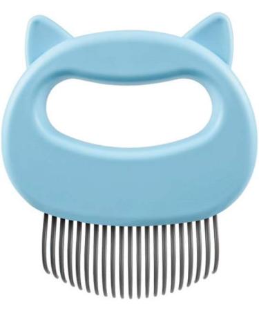 KINTRADE Cat Ear Shape Shell Comb L Type Dog Cat Floating Knot Hair Cleaning Tool - Buy Online on GoSupps.com