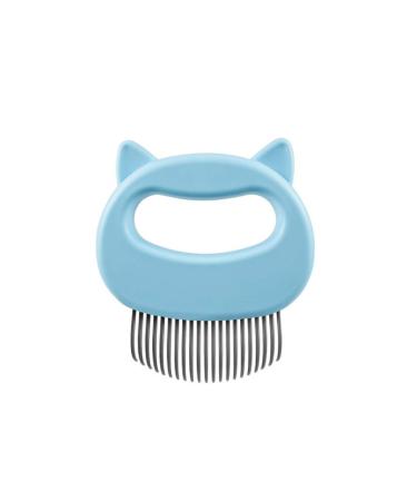 KINTRADE Cat Ear Shape Shell Comb L Type Dog Cat Floating Knot Hair Cleaning Tool