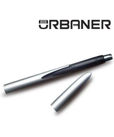 URBANER Battery Powered Rotary Ear and Nose Hair Trimmer Cordless Pen-Shaped Electric Shaver Professional Portable Ear Nose Hair Clipper Safe Blade MB-051 - Buy Online on GoSupps.com