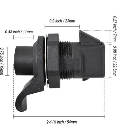 2Pcs Push Button Latch Locks for Boat Tool Box - Replacement Electronic Box and Glove Box Locks - Buy Online on GoSupps.com