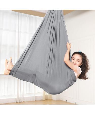 SSIMO Sensory Full Body Socks for Girls & Adults | Stretchy Breathable Body Sox for Autism & Stress Relief | Gray 100x280cm - Buy Online on GoSupps.com