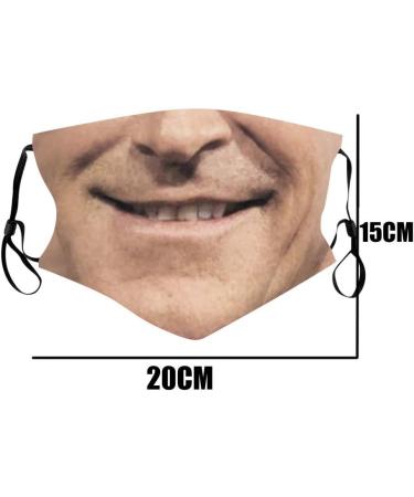 Funny Washable Cotton Mouth Protection | Breathable Neck Gaiter & Bandana - Multi-Way Fabric Scarf - Buy Online on GoSupps.com