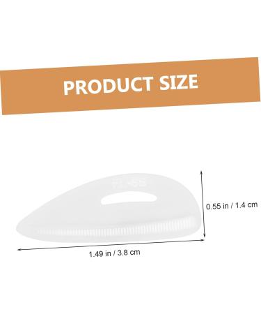 SOESFOUFU 10 Pairs Eyelash Pad Eyelashes Mats Lash Perm Lash Lifting Shield Pads Lash Tools Lash Lift Pad Eyelashes Pads Washers Eyelash Pads Silica Gel Ironing Mat White Curly - Buy Online on GoSupps.com