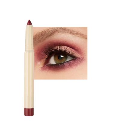 Pearlescent Eyeshadow Pencil Stick Lasting Glitter Shimmer Eye Shadow Pen Eyeliner Stick Eyes Make Up Tools Waterproof 22 Colors (Color : NO.18)