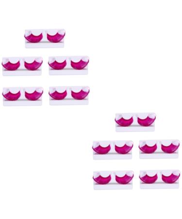 Amosfun 10 Pairs Long Eyelashes Gothic makeup halloween end of eye spider art eyelashes Fake Eyelashes Natural Look 3d make up fancy Exaggerated Eyelash for Girls prom set modeling