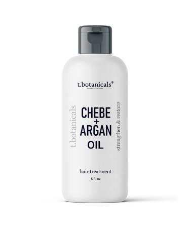 Chebe Oil for Hair Growth  8 oz. Argan Oil Treatment Hair Thickening Reduce Breakage and Split Ends Prevents Hair Loss with Chebe Powder (Lavender)