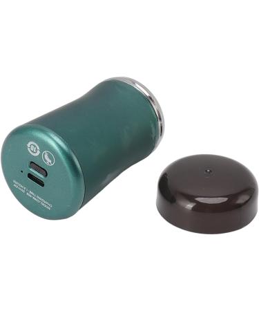 Mini Electric Beard Trimmer - Washable with 3 Tool Heads | Portable Beard Knife (Green) for Office Use - Buy Internationally - Buy Online on GoSupps.com