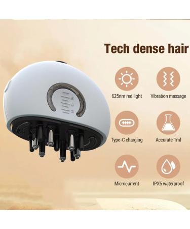 Epodmalx 2-in-1 Electric Hair Oil Applicator & Head Massage Brush for Hair Growth | Essential Oil Treatment - Buy Online on GoSupps.com