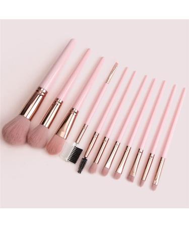 Shop Premium Pink Makeup Brush Set | Powder Eyeshadow Eyeliner & More - International Shipping - Buy Online on GoSupps.com