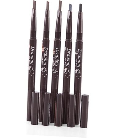 TOVINANNA 2pcs 2 1 Eyebrow Brush Brow Pencil Eyebrow Makeup Gothic+mirror To Rotate Water Proof - Buy Online on GoSupps.com