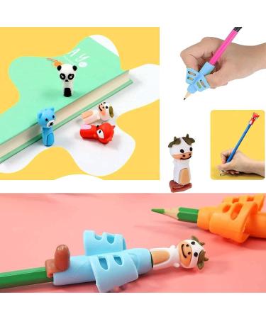 XYJJ Writing Aid & Correction Tools - Child-Friendly Pencil Handles & Guidance - Blue Pen Holder for Improved Writing Skills - Buy Online on GoSupps.com