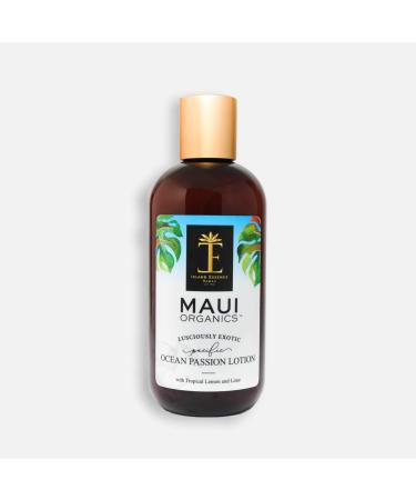 Island Essence - Pacific Ocean Passion Lotion 8.5oz - Organic Vegan Skincare from Hawaii