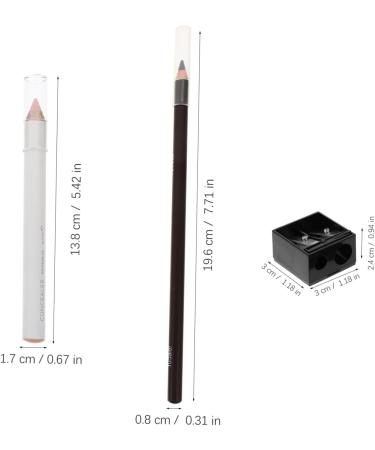  Healvian Healvian 3 Sets Makeup Pencil Eyebrow Pencil Concealer Pencil Eyebrow Makeup Pencils Makeup Kit Makeup Kit Eyebrow Pencil for Makeup Cosmetics Pencil Wood - Buy Online on GoSupps.com