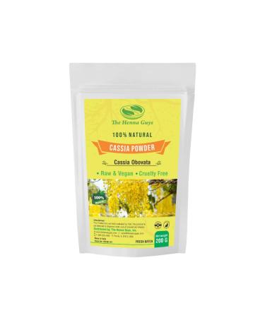 100% Pure CASSIA OBOVATA Powder For Hair - The Henna Gus (200 Grams)