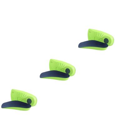 Mobestech 3 Pairs Damping Insoles Arch Supports Plantar is Unusual Shoe Inserts Massage Insole Sports Insoles Shoe Mat Shoe Cushions Shoe Pads Thin Section Seven Point Pad Half Pad
