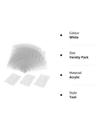 Molain 1200 Pieces Double Sided Nail Adhesive Tabs - Waterproof, Breathable & Super Sticky False Nail Glue Sticker - Transparent & Flexible for Manicure - 50 Sheets, Germany Jelly Gel - Buy Online on GoSupps.com