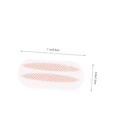 Ipetboom 400 Pairs Lace Side Instant of Shadow Pastes Paste Eyelid Lid Eye Breathable Mesh Sided Shaping 2.8x1.2cmx2pcs Assorted Colorx2pcs - Buy Online on GoSupps.com