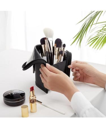 Nicoone Waterproof Make-up Brush Bag | 6 Pockets Cosmetic Organizer for Women & Girls | Multi-functional Makeup Holder - Buy Online on GoSupps.com