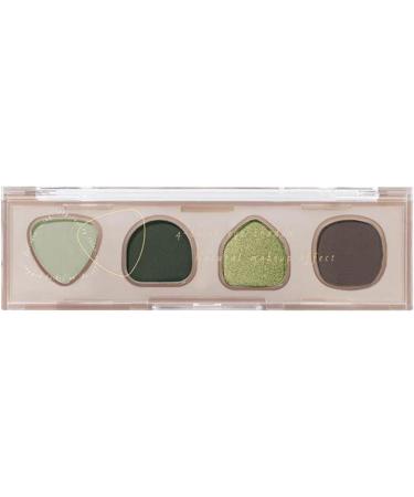 Eyeshadow Palette | 4 Colors Matte Eyeshadow Palette for Makeup | Long Lasting Waterproof Multifunctional Makeup Supplies High Brightness for Teens Women Boys Men Pochy 104# Vitality (Green) - Buy Online on GoSupps.com