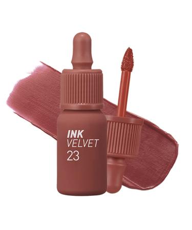 Peripera Ink the Velvet Lip Tint  Liquid Lip (0.14 fl oz  023 NUTTY NUDE)