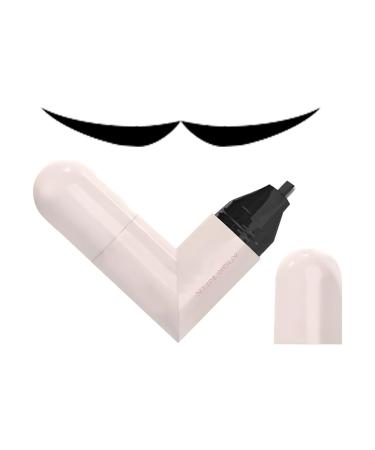 Ruwshuuk Eye Effect Punch Double-Pointed Stencil for Women Eye Fin - Creamy Gel Precise Template Daily Cosmetics for Beginners Mothers Women