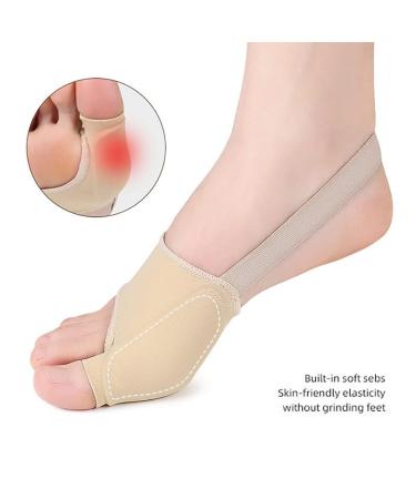 BOSREROY Unisex Elastic Bunion Corrector Adjustable Reusable Discomfort Comfort 1 Pair Big Toe Straightener Splint - Buy Online on GoSupps.com