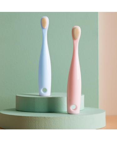 Minkissy Soft Baby Toothbrush for Toddlers | 2-Pack Manual Children's Toothbrushes | Gentle Oral Care for Kids - Buy Online on GoSupps.com