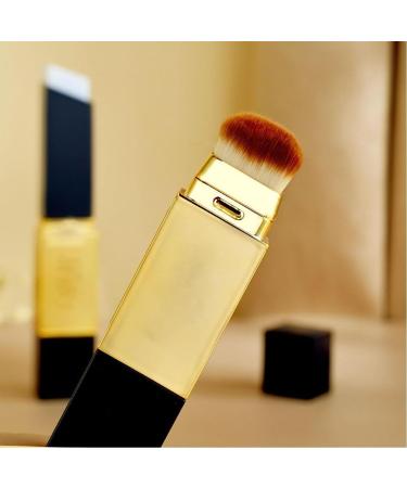 Double-Sided Makeup Brushes Double-Sided Concealer with Brush 2-in-1 White Foundation Stick (Nude) - Buy Online on GoSupps.com