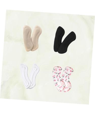 4 Pairs Half Shoe Pads - Banya Cap Gel Heel Inserts for High Heels | Comfortable Footwear Clips & Half Insoles - Buy Online on GoSupps.com