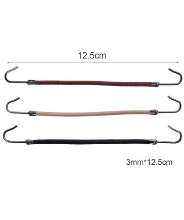 Elastic Hair Bands - 30 Pack Hair Ties for Women & Girls | Ponytail Clips & Rubber Braids in 3 Colors | Durable Hair Accessories - Buy Online on GoSupps.com