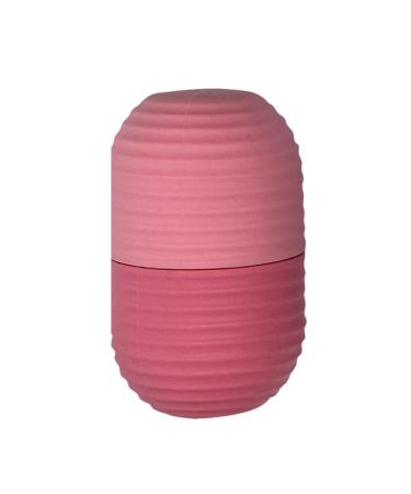 Face Ice Mold Ice Cube Roller for Face Ice Facial Roller Silicone Ice Cube Roller for Face Eyes and Neck Naturally Conditioning and Skin Care De-Puff Eye Bags Pink