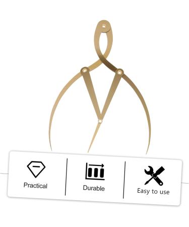 Beavorty Brow Mapping Ruler 1pc Microblading Makeup Positioning Ruler Tattooing Eyebrow Tool Mapping Measuring 1 count (Pack of 1) Golden - Buy Online on GoSupps.com