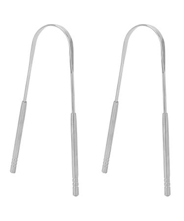 Tongue scraper tongue cleaner made of stainless steel easy to clean removal of bad breath to reduce bad breath and oral hygiene tongue scraps