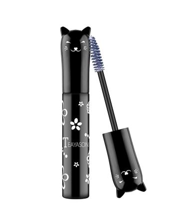 Mascara French Cat Eyes Extreme Length False Lash Effect 6 Colors Mascara Feathery Soft Full Lashes Waterproof Fast Dry Eyelashes Curling Party Stage Use Paraben and Greatideal