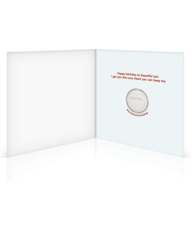 Love Hearts Sweets Personalised Happy Birthday Beautiful Greeting Card & Gift - Buy Online on GoSupps.com