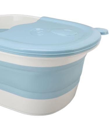 Omabeta Baignoire de Trempage du Pied Bain Pliable Baignoire Pieds Pieds Pieds de Spa Bassin de Trempage pour Le Soulagement de la Pression limination des Huiles Essentielles (Bleu) - Buy Online on GoSupps.com