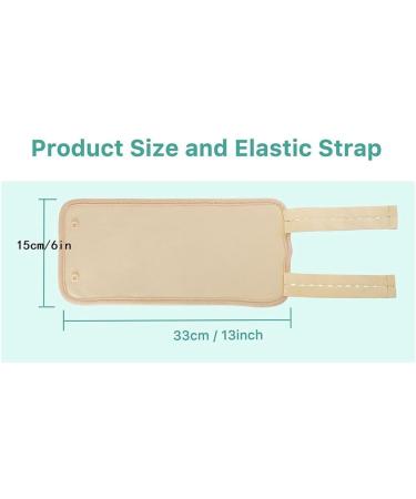 Qtynudy 2pcs Castor Oil Joint Pack | Essential Oil Leg Care | Reusable & Black | International Shipping Available - Buy Online on GoSupps.com