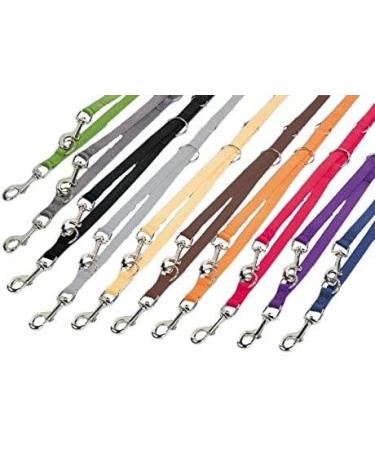 Nobby Classic Black Dog Leash - 200 cm Long 15 mm Wide - Durable & Stylish for All Breeds - Buy Online on GoSupps.com