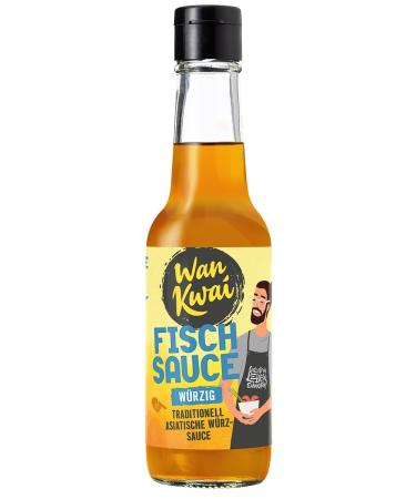 Wan Kwai Fischsauce 6 x 250ml - ideal for seasoning Pho soup and Pad Thai.Traditional spice sauce from 71% anchovies versatile in the kitchen.