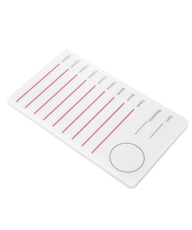 Eyelash Extensions Tray - Black Mink False Lashes Holder for Salon Use | Premium Plastic Eyelash Stand Pallet (02 - Buy Online on GoSupps.com