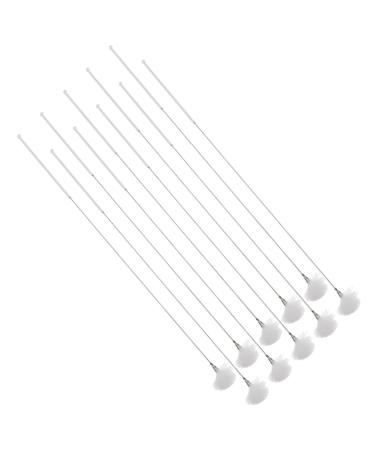 Beaupretty 10pcs Silver Needle Goose Ear Cleaner Stick Earwax Removal Tool for Boys and Girls and Adults Portable Ear Hair Remover Multipurpose