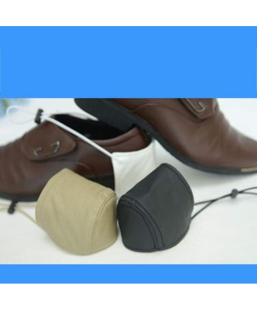 VOSAREA Driving Shoe Cover Protectors 2pcs - Wearproof Heel Guards for Men and Women (Black Khaki) - Buy Online on GoSupps.com