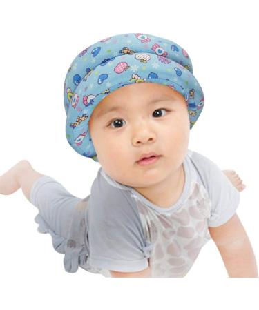 Adjustable Baby Toddler Protective Cap for Learn to Walk & Run | Anti-Fall Safety Helmet for Kids 6 Months - 6 Years | Blue Candy - Buy Online on GoSupps.com