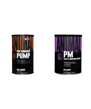Animal Pump Preworkout PM Nighttime Recovery Complex (30 Count)
