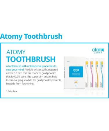 Atomy Toothbrush: Premium Quality Toothbrushes by Atomy in 4 Colors - Buy Online on GoSupps.com