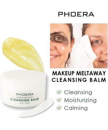 ABRUS PHOERA Makeup Remover Balm - Vegan Melt Away Cleansing Balm (20g) - Buy Online on GoSupps.com