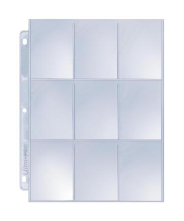 Ultra Pro Silver Series 9 Pocket Pages (25 count pack) 25-Count