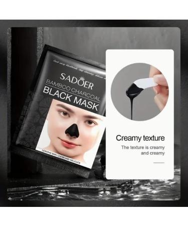 Bamboo Charcoal Black Nose Mask | Eco-Friendly Breathable & Stylish | Ships Internationally - Buy Online on GoSupps.com